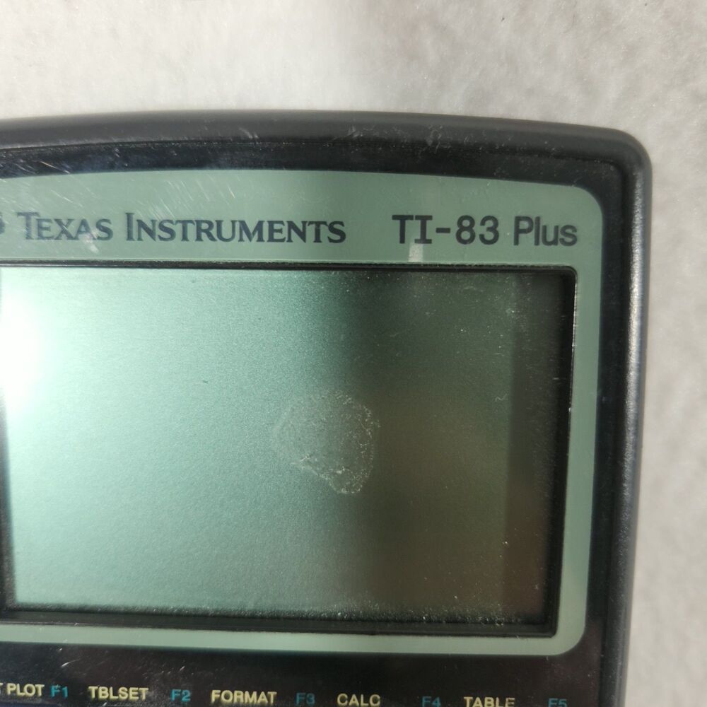 Texas Instruments TI 83 Plus Graphing Calculator - Tested - Picture 2 of 6